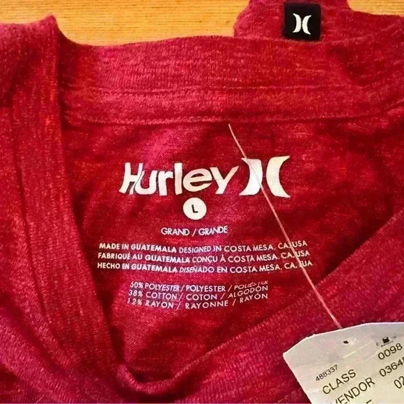 NWT Hurley T-shirt men L - Picture 4 of 4